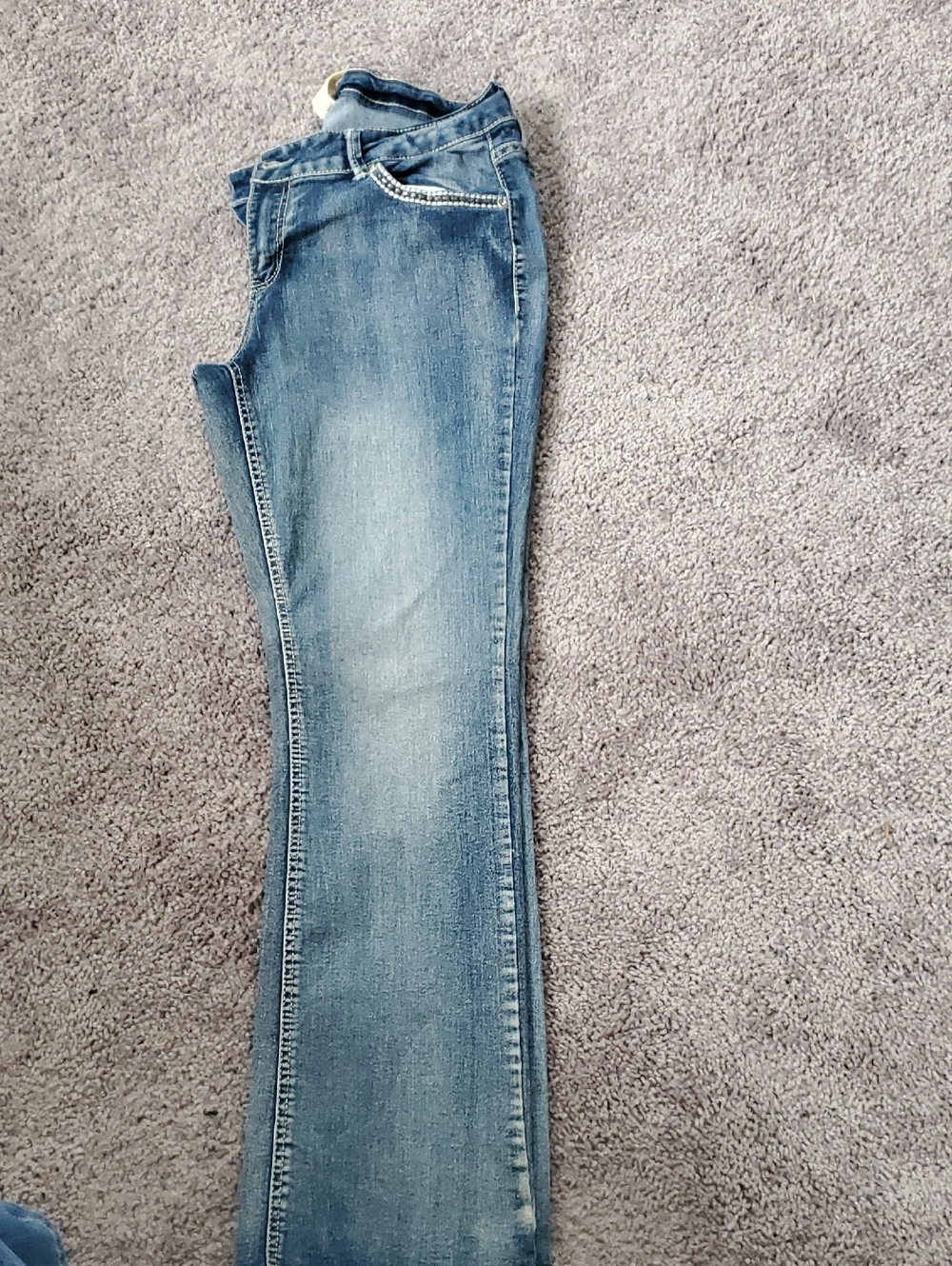 Faded Glory Light Blue Flare Jeans